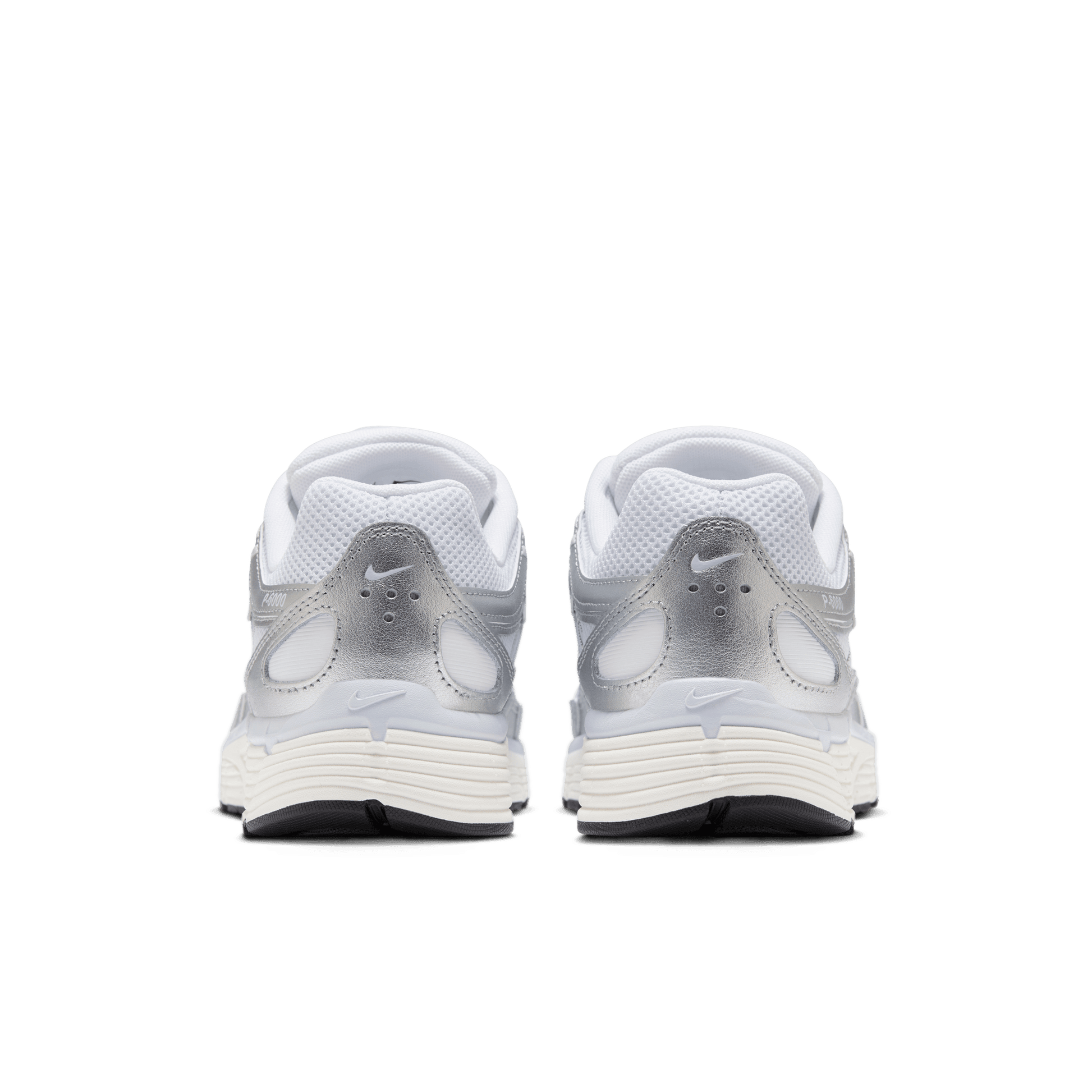 Women's Nike P-6000 "White Metallic Silver"