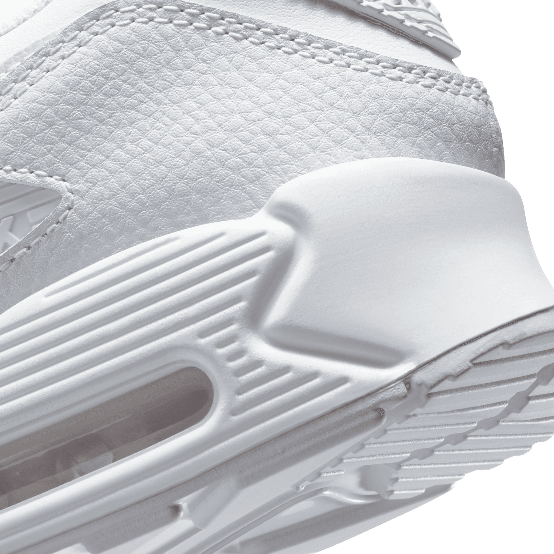 Men's Air Max 90 LTR "Leather Triple White"