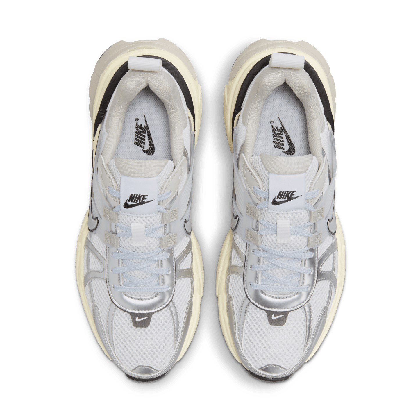 Women's Nike V2K Run "Summit White Metallic Silver "