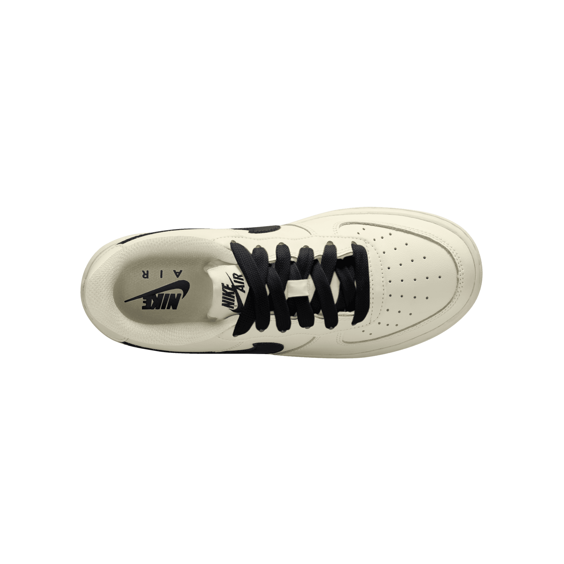 Big Kids' Nike Air Force 1 LV8 "Soft Pearl Black Gum"