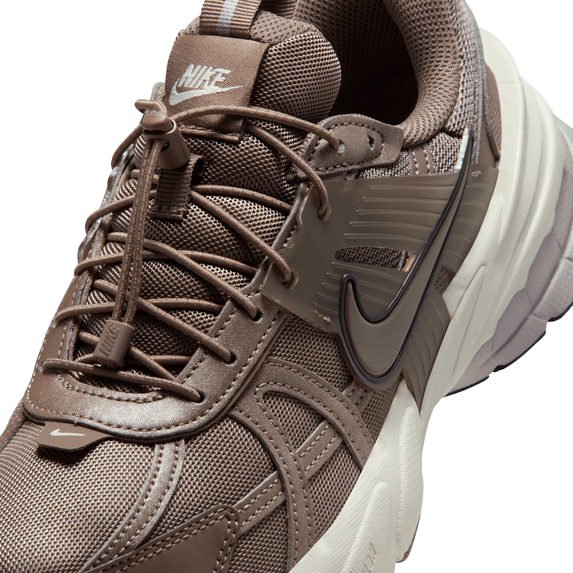 Women's Nike V2K Run "Mink Brown Light Bone"