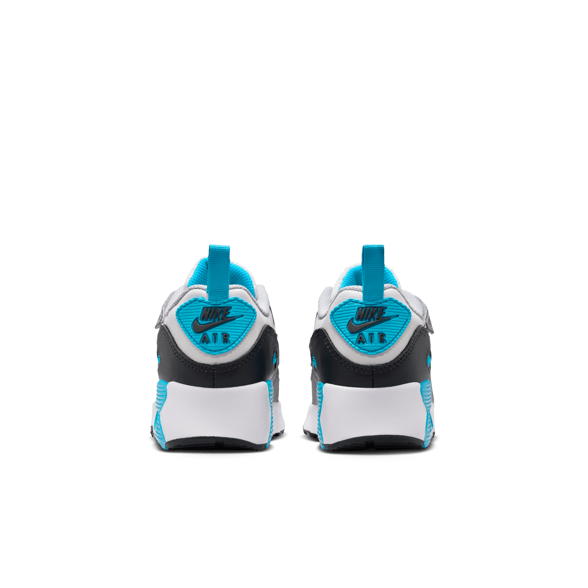 Little Kids' Nike Air Max 90 EasyOn "Platinum Tint Blue Lightning"