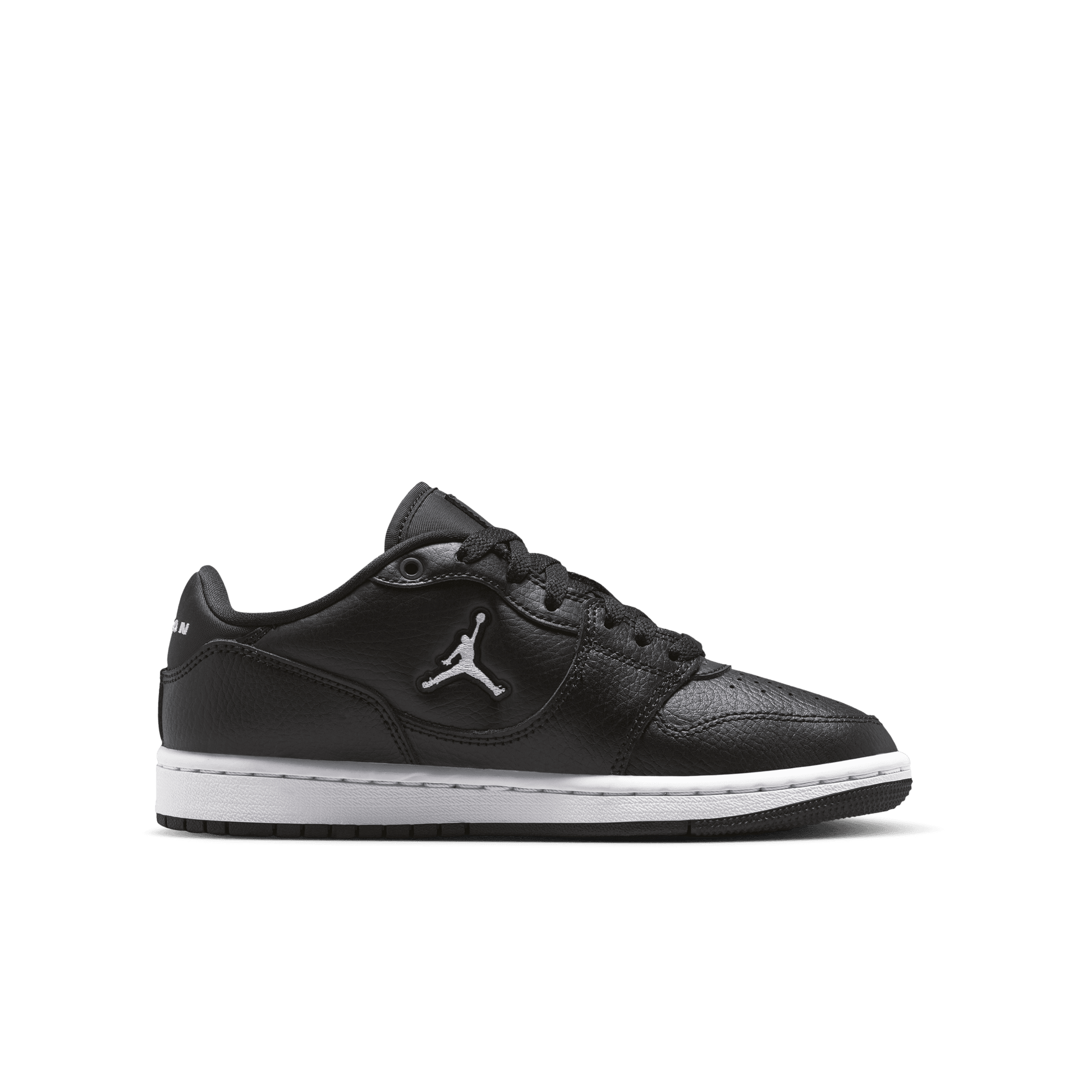 Big Kids' Jordan Court Connect Low "Black White"
