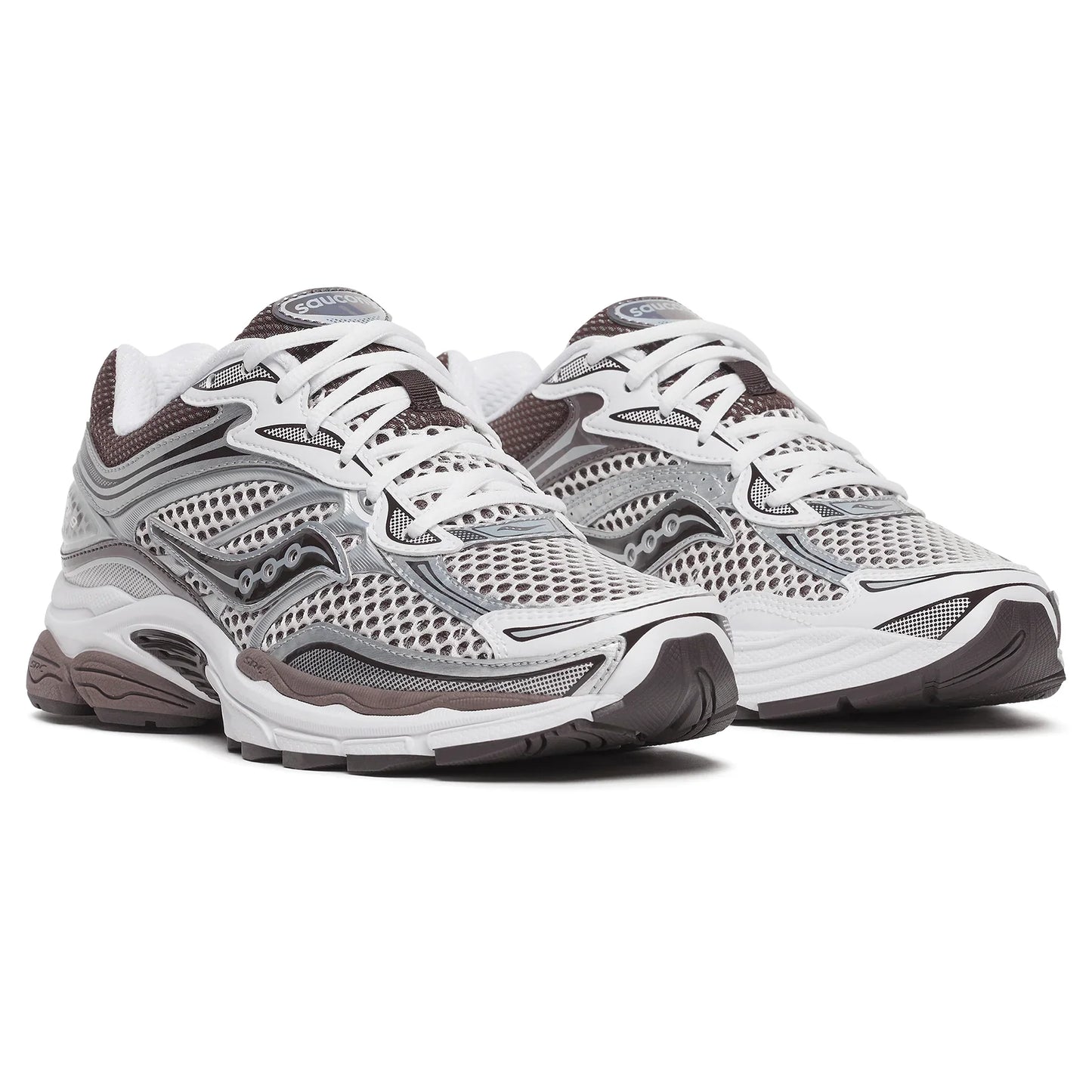 Saucony ProGrid Omni 9 White Brown